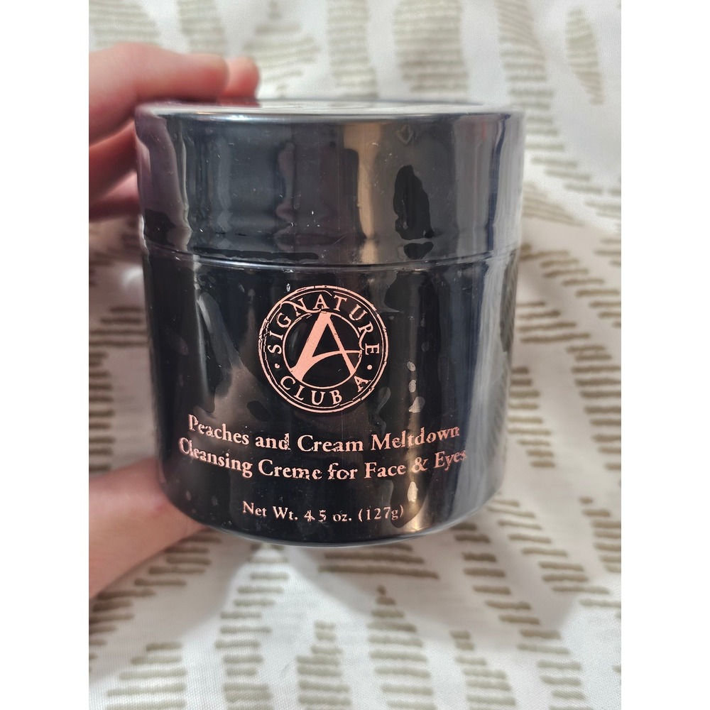 Signature Club A Peaches and Cream Meltdown Cleansing Creme 4.5 oz Vitamin C